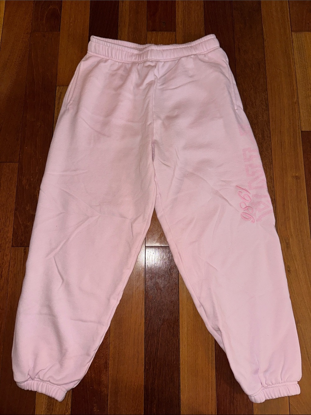 PINK Victoria's Secret Light Pink Jogger Sweatpants